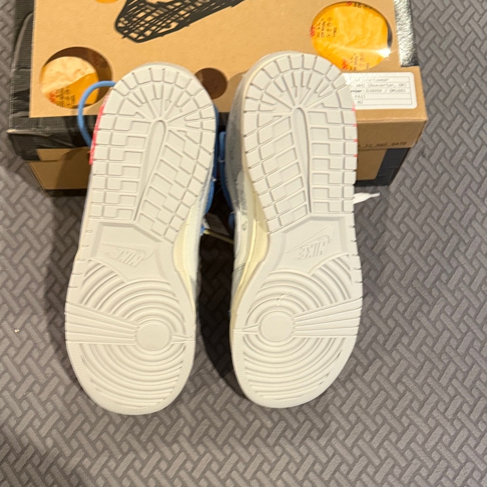 Brand New Nike/Off-White Sz 10 Dunk Low Lot 5 of 50 - Picture 6 of 7